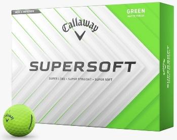 Callaway Supersoft 2025 Matte Green Basic Golfové lopty