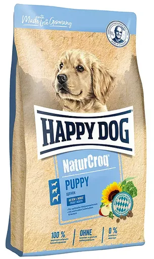 Happy Dog PREMIUM - NaturCroq - Puppy granule pre šteniatka 15kg