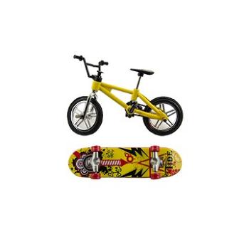 Teddies Bicykel + Skateboard prstový skrutkovací (8592190128500)