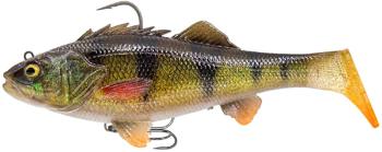 Savage gear gumová nástraha 3d perch rtf fs brown perch - 20 cm 137 g