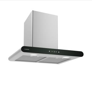 Klarstein CurveVent digestor, 700 m³/h, Dotykový, LED, 110 W, EEK A+