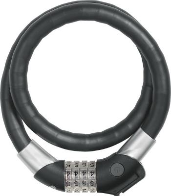 Abus Steel-O-Flex Raydo Pro 1460/85 KF Black Oceľové lanko-Zámok