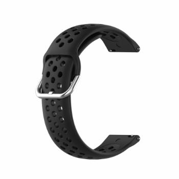 NEOGO SmartWatch Glam / Glam 2 Silicone Dots remienok, Black (SGA007C0101)