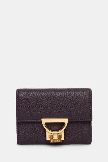 Peňaženka Calvin Klein dámska, fialová farba, LV04F1083G