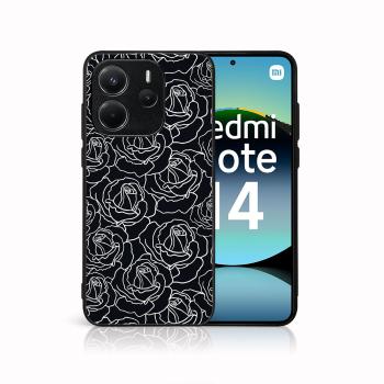 MY ART Ochranný kryt pre Xiaomi Redmi Note 14 ROSES (172)