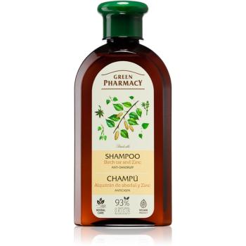 Green Pharmacy Birch Tar & Zinc Shampoo šampón proti lupinám 350 ml