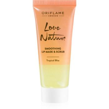 Oriflame Love Nature Tropical Bliss peeling a maska na pery 15 ml