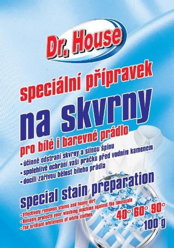 Odstraňovač skvrn DR. HOUSE přípravek na skvrny 100 g