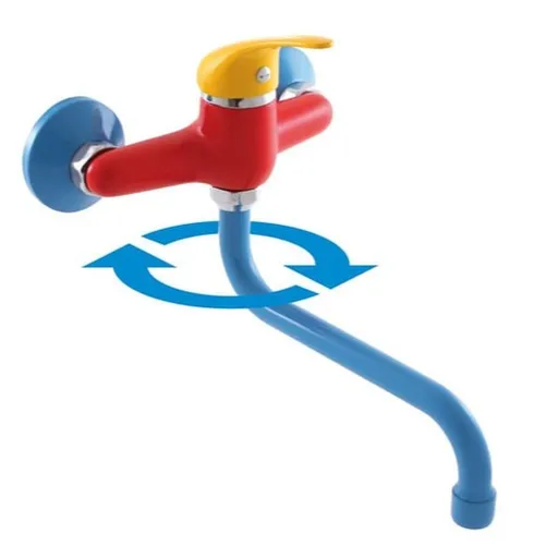 Umývadlová batéria RAV Slezák s otočným ramienkom 150 mm mix farieb SAJ001.5/21