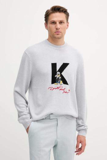 Sveter Karl Lagerfeld DISNEY šedá farba, ľahký, 553370.655099