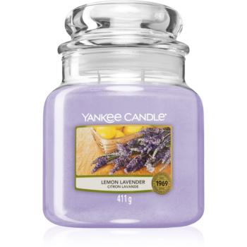 Yankee Candle Lemon Lavender vonná sviečka 411 g