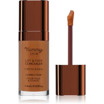 Danessa Myricks Beauty Yummy Skin Skin & Flex Concealer tekutý korektor s matným efektom odtieň 14 - Dark With Golden Undertones 9.4 ml
