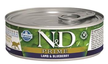 Farmina N&D cat PRIME lamb & blueberry konzerva pre mačky 70g