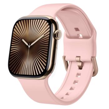 SILICONE Vymeniteľný remienok pre Apple Watch 10 42mm ružový