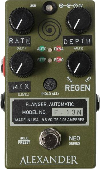 Alexander Pedals F13 Flanger Gitarový efekt