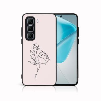 MY ART Ochranný kryt pre Infinix Hot 50 5G ROSE GIRL (198)