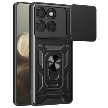 RING CAMERA Kryt s držiakom pre Motorola Edge 60 Pro čierny