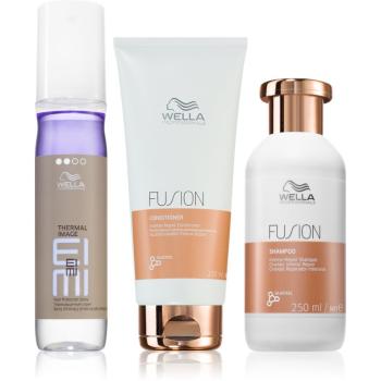 Wella Professionals Fusion výhodné balenie pre farbené a poškodené vlasy