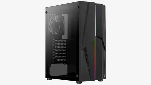 AEROCOOL skriňa Mecha, Mid tower, 2x USB 3.0, 2x audio, bez zdroja
