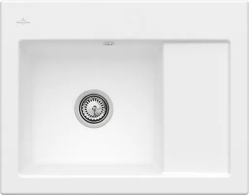 VILLEROY & BOCH VILLEROY & BOCH - Keramický drez Villeroy &amp; Boch Subway 45 Compact, 331201RW, Stone White 331201RW