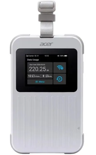 Acer Connect M6E 5G Mobilný Wi-Fi s 1 GB Dual-band Router, hotspot WiFi router, 5G<E