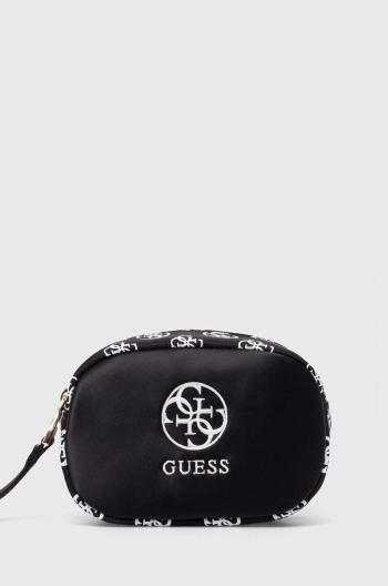 Malá taška Guess POUCH čierna farba, V4YZ07 WG8Z0