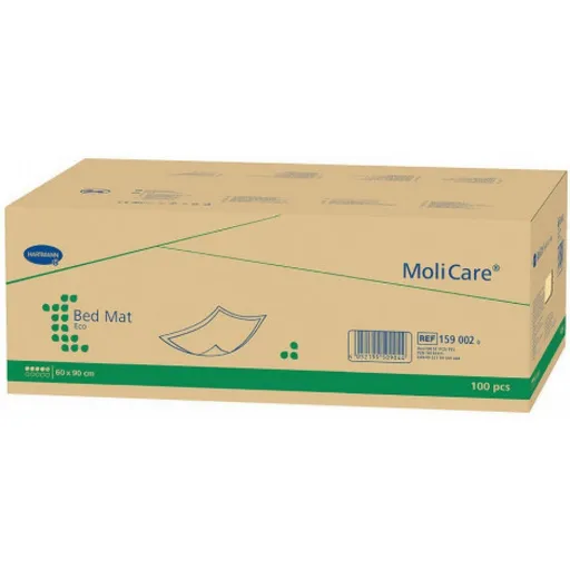 MOLICARE Bed Mat Eco Absorpčné podložky 5 kvapiek 60x90 cm 100 kusov