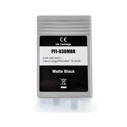 Canon PFI-030MBK 3488C001 matná čierna (matte black) kompatibilná cartridge