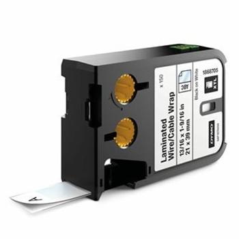 Dymo XTL 1868705, 21mm x 39mm, 150ks, čierna tlač/biely podklad, laminované originální štítky