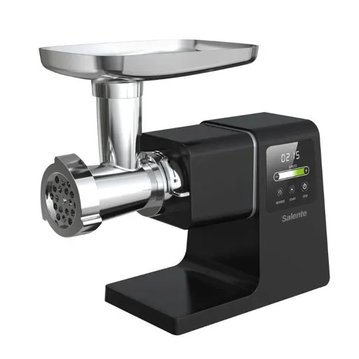 Salente MeatPlus mlynček na mäso s dotykovým displejom, čierna