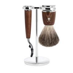 Mühle Rytmo Ash Pure Badger Mach3 3-dielna