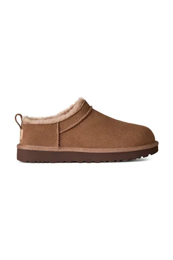 Semišové papuče UGG Classic Micro
