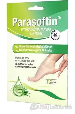 PARASOFTIN Hydratačná MASKA na nohy, 1x1 pár
