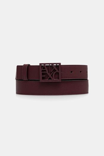 Opasok Armani Exchange bordová farba, 941130 0A874