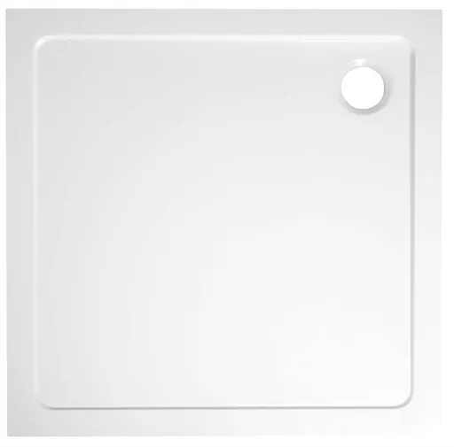 AQUALINE - TECMI vanička z liateho mramoru, štvorec 90x90x3cm PQ009