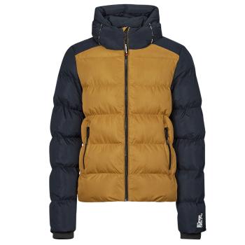 Superdry  HOODED COLOR BLOCK  Bundy Viacfarebná