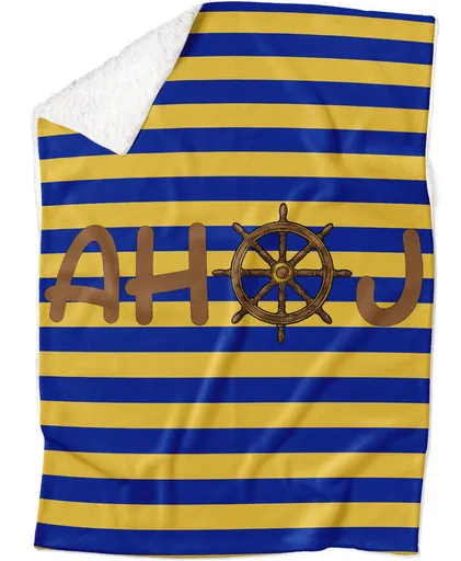 Deka Ahoj-kormidelník (Podšitie baránkom: ÁNO)