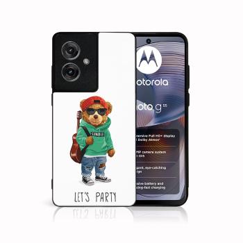 MY ART Ochranný kryt pre Motorola Moto G55 5G BEAR (177)