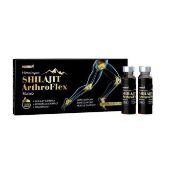HealthNA Himalájske MUMIO (Shilajit) doplnok stravy ArthroFLEX - 10ks x10 ml - Herbin