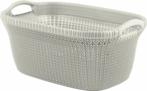 CURVER Kôš na čistú bielizeň KNIT 40l | krémová