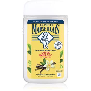 Le Petit Marseillais Vanilla Milk BIO krémový sprchový gél 250 ml