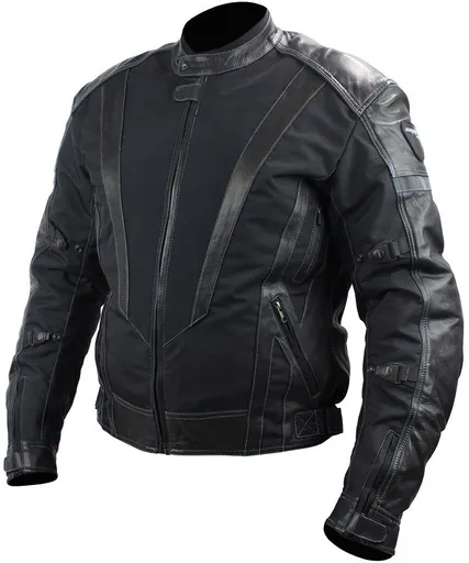 Cappa Racing SEPANG koža/textil čierna (motonad01576)