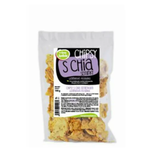 GREEN APOTHEKE Chipsy s chia 100 g