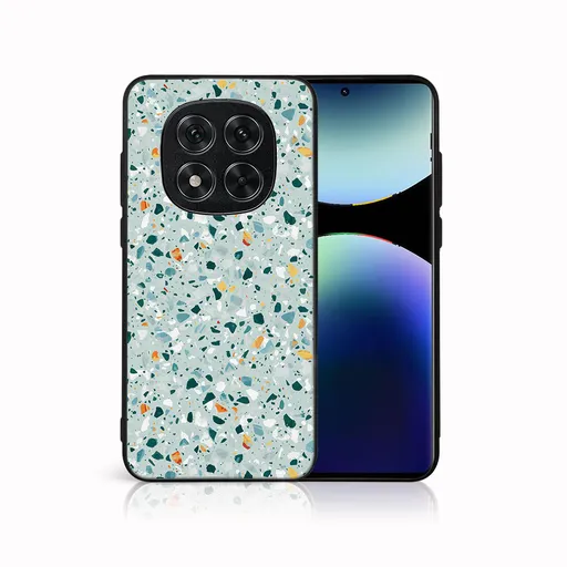 MY ART Ochranný kryt pre Xiaomi Redmi Note 14 Pro 5G BLUE TERRAZZO (164)