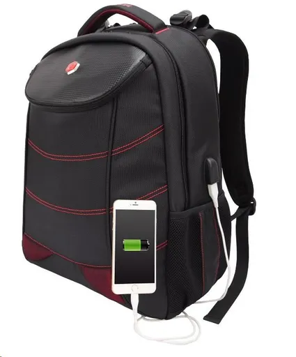 Bestlife herný batoh na 17" notebook s USB konektorom