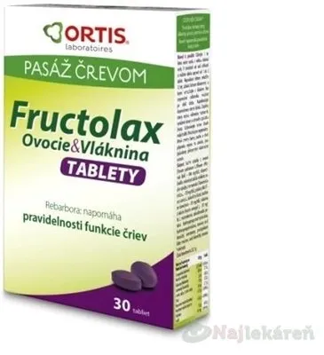 Fructolax Fruit & Fibre 30 tabliet
