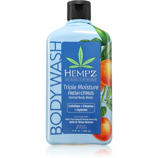 HEMPZ Triple Moisture sprchový gél na telo 500 ml