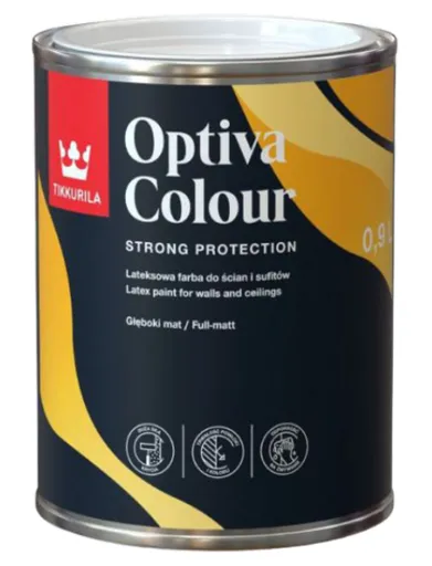 OPTIVA COLOUR - Oteruvzdorná farba na steny a stropy (zákazkové miešanie) TVT G503 - calla 0,9 l