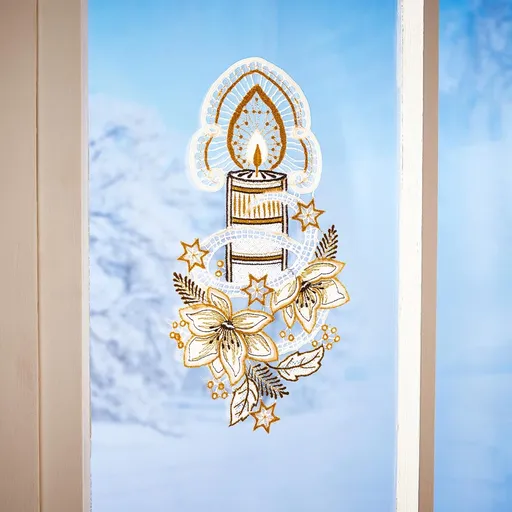 Samolepka na okno Svíce