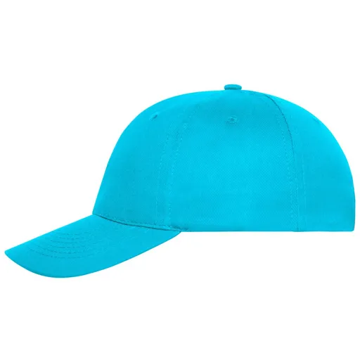 Myrtle Beach (Daiber) 6 panelová šiltovka z bio bavlny MB6236 - Tyrkysová